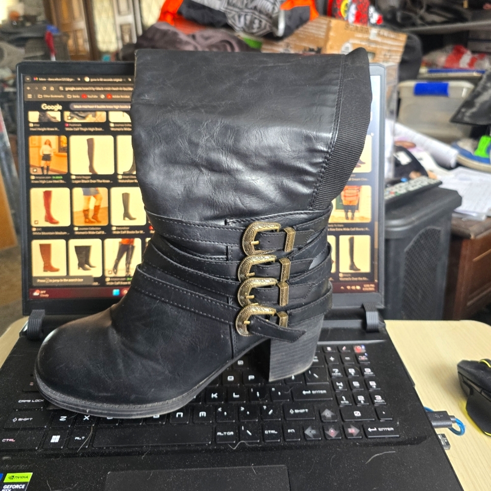 Stylish Torrid Black Knee High Women's Boots